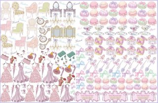 □白磁□可愛いらしいミニエタージェラ2段タイプ (メタプレート