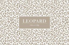 画像2: 【陶器用】LEOPARD転写紙- Animalモカベージュ-  A3サイズ | ポーセラーツ転写紙 (2)