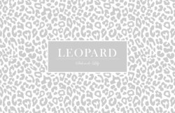 画像2: LEOPARD -Animalグレー - 