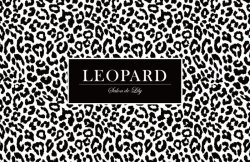 画像2: LEOPARD- Animalブラック - 