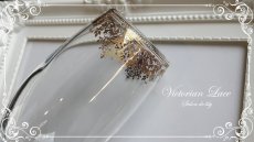 画像1: 【ガラス用】☆本金☆Victorian Lace転写紙 | ポーセラーツガラス用転写紙 (1)