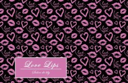 画像3: 500円特別価格【ガラス用】Love Lips  -パリスピンク（濃いぴんく)-　*アウトレット品含む