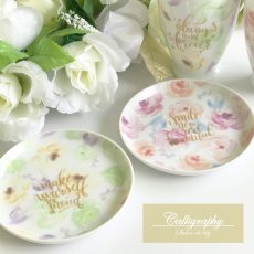 画像3: セール品【陶器用】Calligraphy転写紙  -雲母金メタリックゴールド   A3サイズ | ポーセラーツ転写紙 (3)