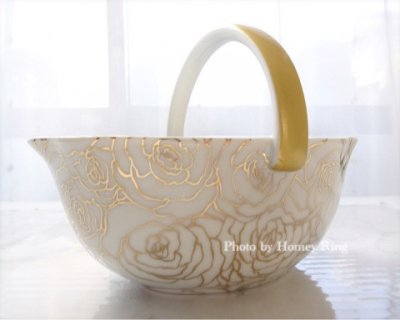 画像1: セール品【陶器用】 Luxury Rose転写紙 -本金-　A3サイズ | ポーセラーツ転写紙