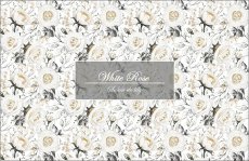 画像3: 【陶器用】White Rose転写紙　A3サイズ | ポーセラーツ転写紙 (3)