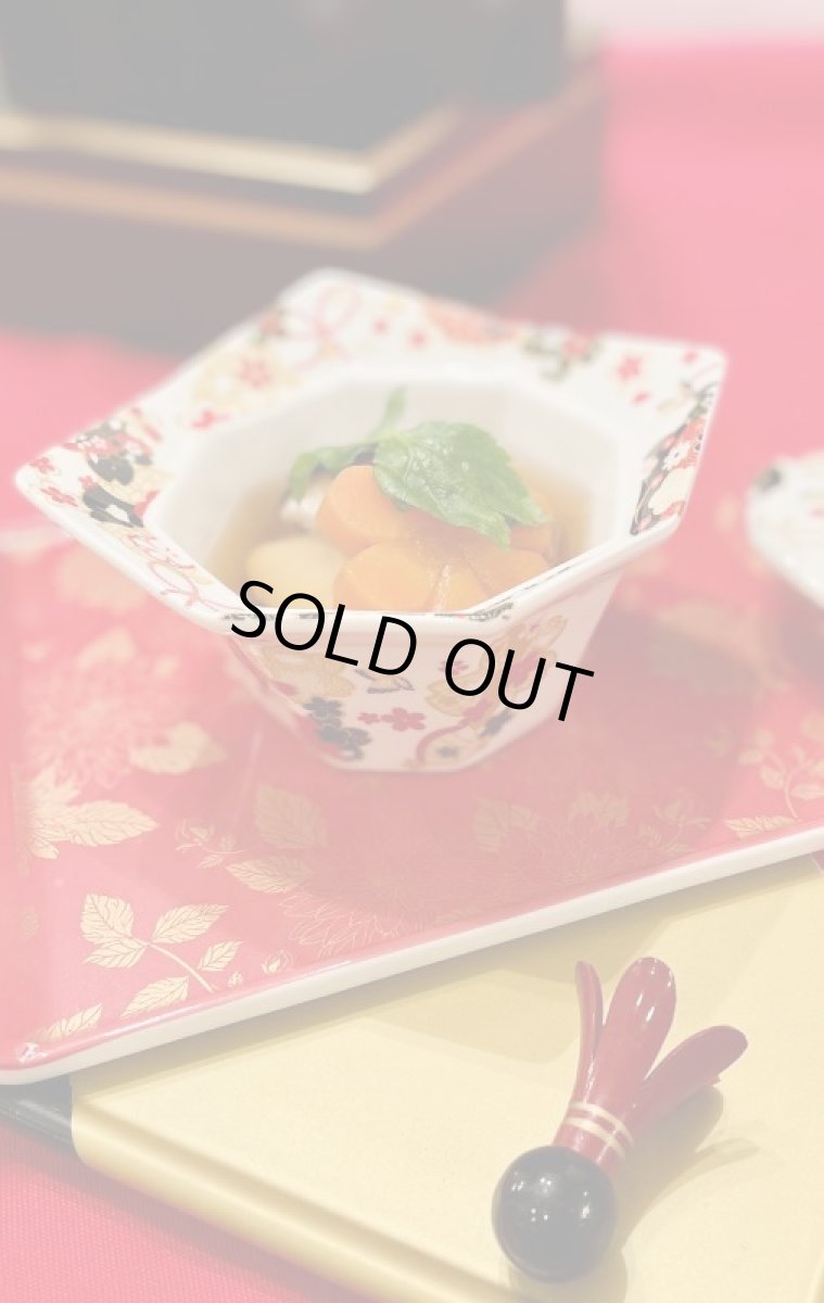 画像5: 【陶器用】和花　Ver.02  転写紙 -雲母金 メタリックゴールド-　 A3サイズ | ポーセラーツ転写紙 (5)