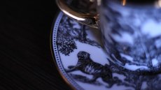 画像9: 【陶器用】Toile de Jouy- safari -転写紙  ブラックver.   A3サイズ |  ポーセラーツ転写紙 (9)