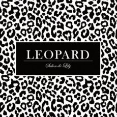 画像1: 【陶器用】LEOPARD転写紙- Animalブラック-  A3サイズ | ポーセラーツ転写紙 (1)