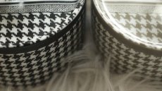 画像3: 新作入荷【陶器用】Houndstooth （千鳥格子）転写紙  ブラックver.   A3サイズ |  ポーセラーツ転写紙 (3)