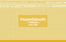 画像3: 新色【陶器用】Houndstooth （千鳥格子）転写紙 メタリックゴールドver.   A3サイズ |  ポーセラーツ転写紙 (3)