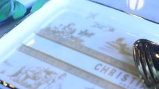 画像2: 新色【陶器用】Toile de Jouy- village -転写紙  メタリックゴールド ver.   A3サイズ |  ポーセラーツ転写紙 (2)