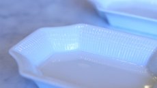 画像2: □白磁□ 1枚あたり１８０円   小皿（オクタゴン型）２枚セット＊アウトレット品 (2)