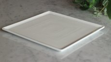 画像3: ☆SALE品☆□白磁□  フラットプレート 20.5cm＊アウトレット品 (3)