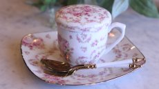 画像3: 【陶器用】□白磁付き□ Rose Garden転写紙 A3サイズ　※蓋付きエレガントマグカップ２客付   | ポーセラーツ転写紙 (3)