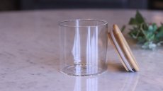画像2: ☆SALE品☆□白磁□  蓋付きキャニスター ＊アウトレット品 | ポーセラーツ ガラス器 (2)