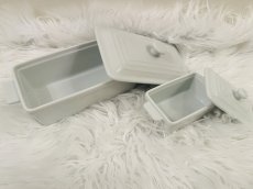 画像2: 特価□白磁□テリーヌ　大　小　各1個セット　＊アウトレット品　｜　インスタグラム (2)