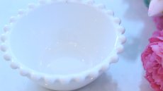 画像2: 特価品□白磁□縁のドットが可愛いボウル　 アウトレット品　| 　インスタグラム (2)