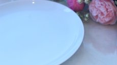 画像2: 特価品□白磁□２４cm  メタプレート　 アウトレット品（程度は良いです）　| 　インスタグラム (2)