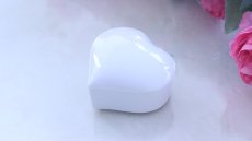 画像2: 特価品□白磁□ ハート型小物入れ　サイズ大  アウトレット品　| 　インスタグラム (2)